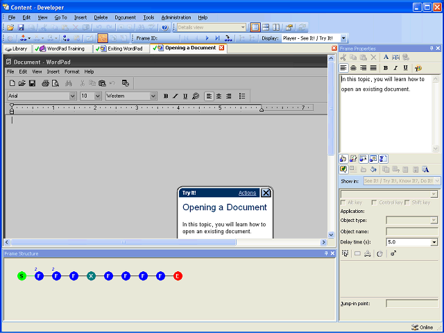 Screen image of this step