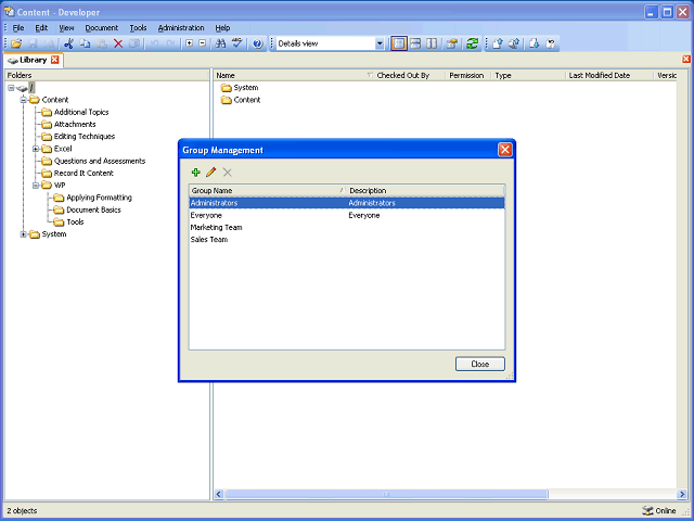 Screen image of this step