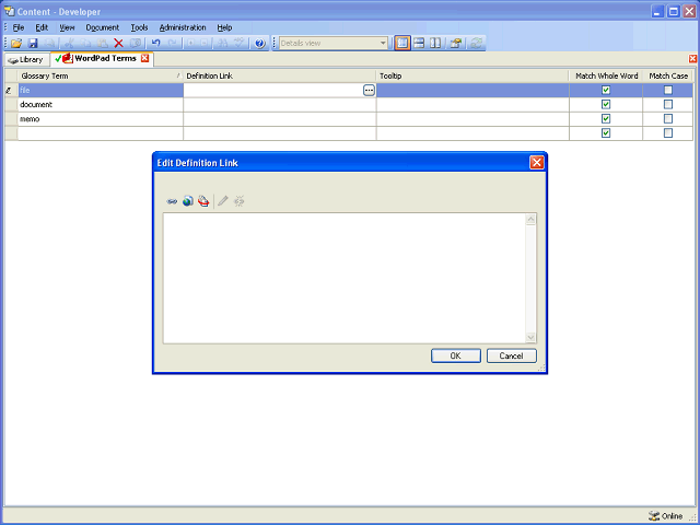 Screen image of this step