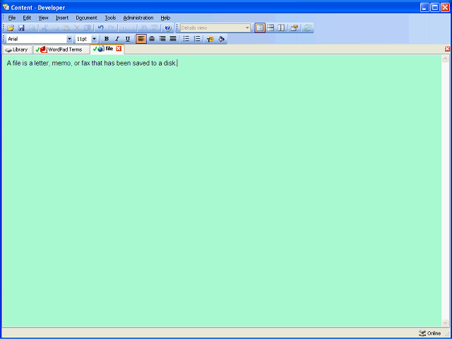 Screen image of this step