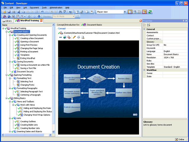 Screen image of this step