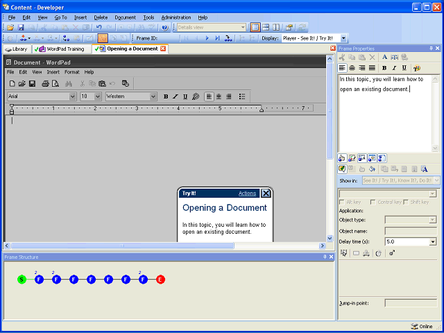 Screen image of this step