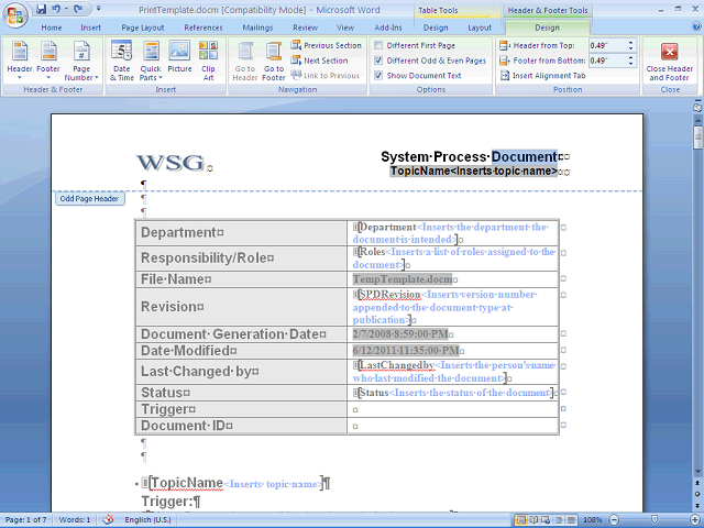Screen image of this step
