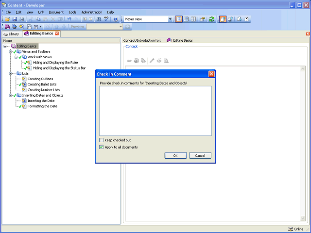 Screen image of this step
