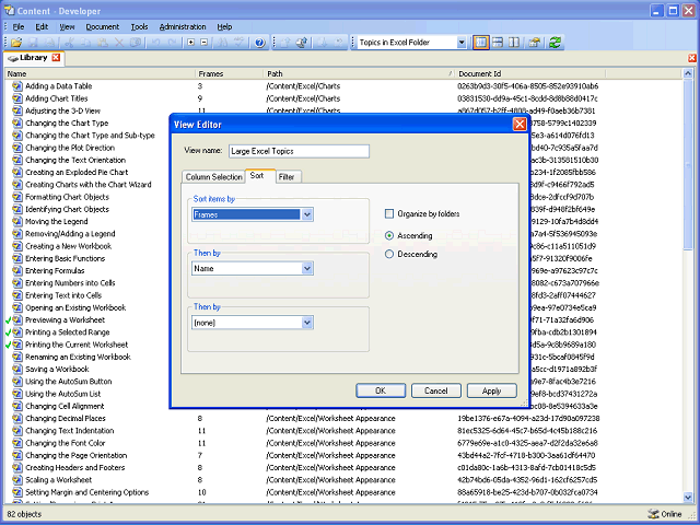 Screen image of this step