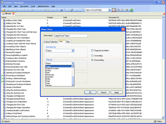 Screen image of this step