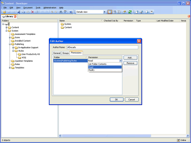 Screen image of this step
