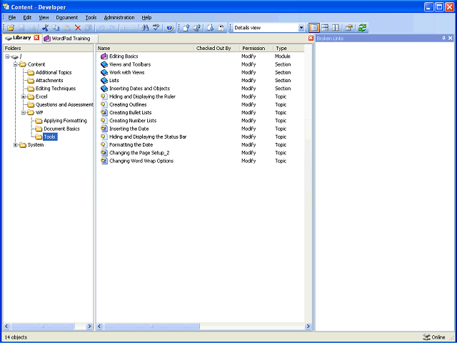 Screen image of this step