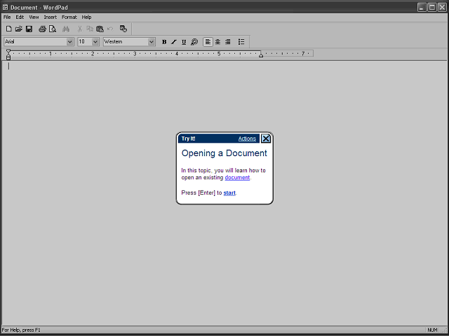 Screen image of this step