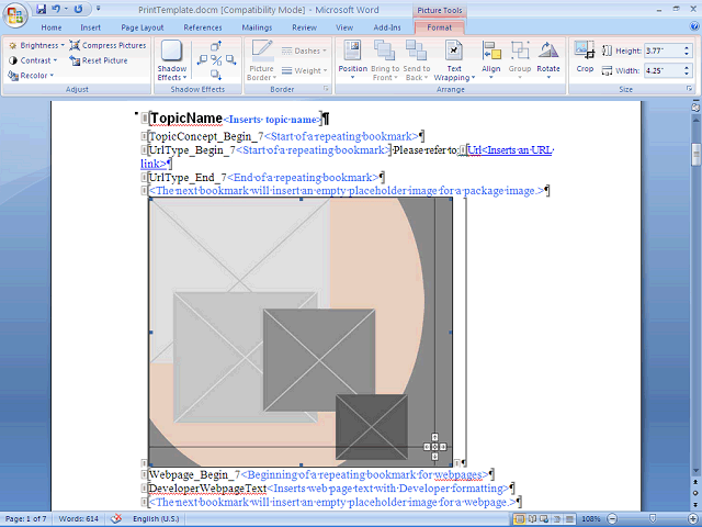 Screen image of this step