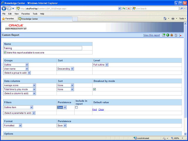 Screen image of this step