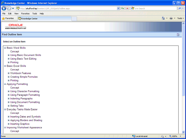 Screen image of this step