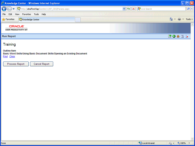 Screen image of this step