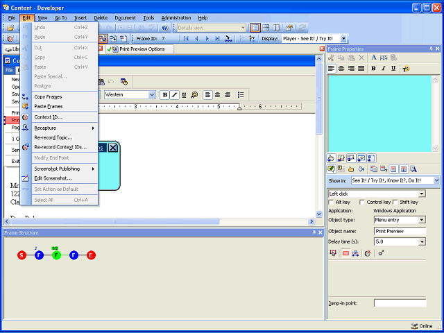 Screen image of this step