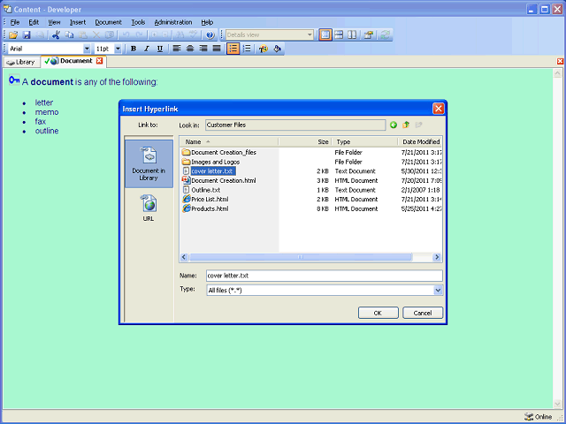 Screen image of this step