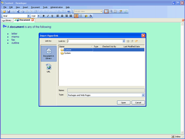 Screen image of this step