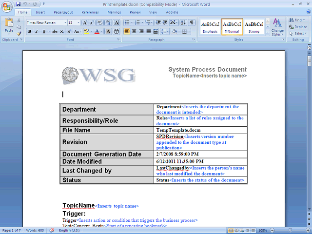 Screen image of this step