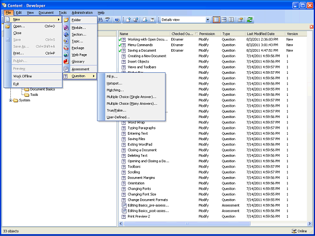 Screen image of this step