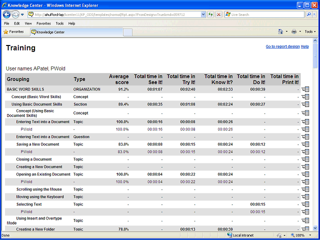 Screen image of this step