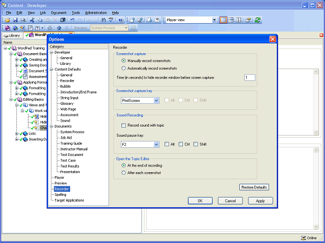 Screen image of this step