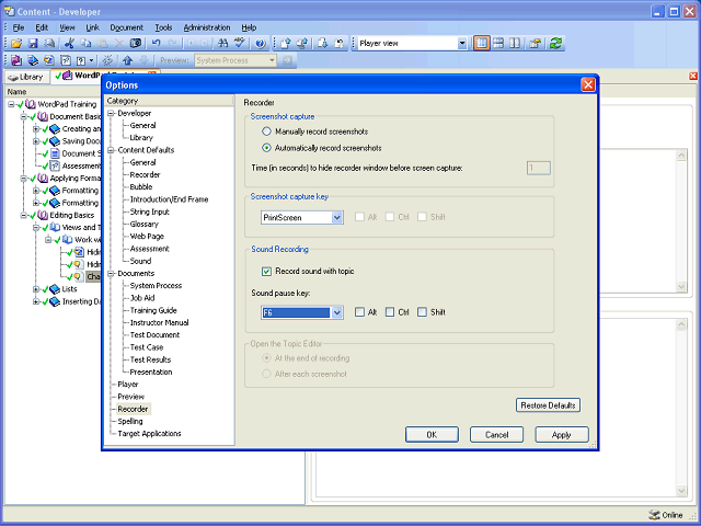 Screen image of this step