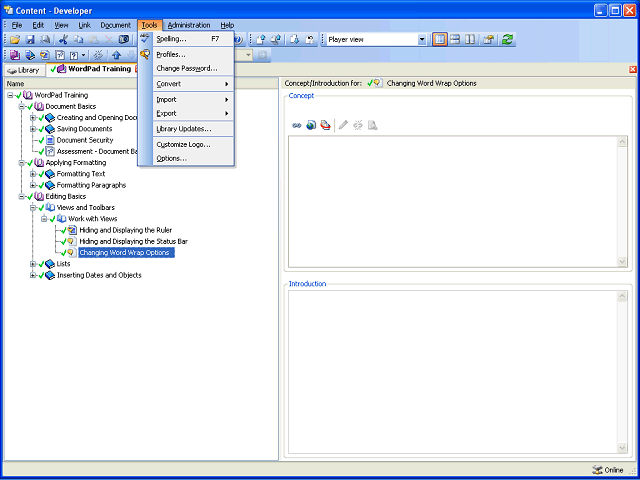Screen image of this step