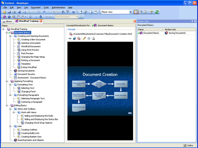 Screen image of this step