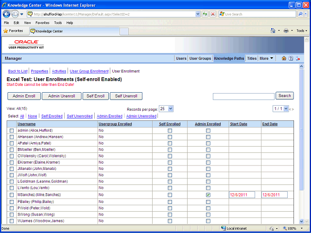 Screen image of this step