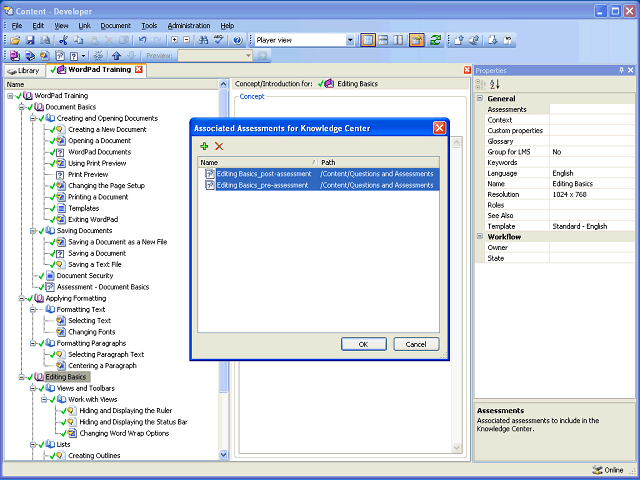 Screen image of this step