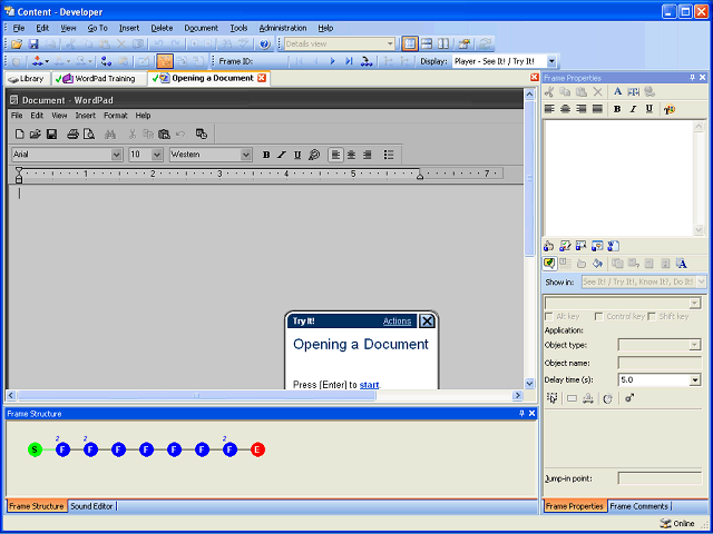 Screen image of this step