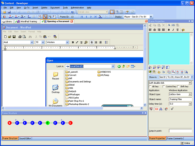 Screen image of this step