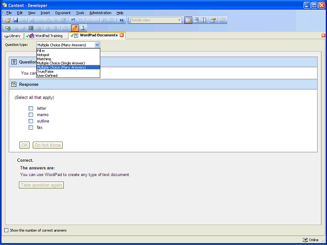 Screen image of this step