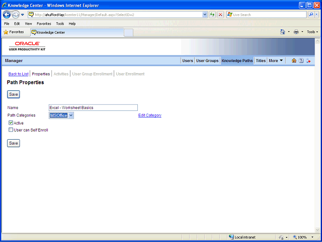 Screen image of this step