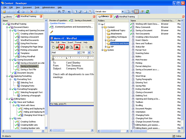 Screen image of this step