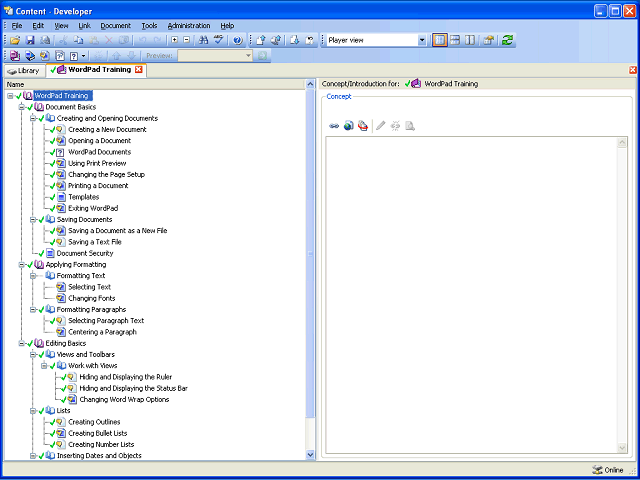 Screen image of this step