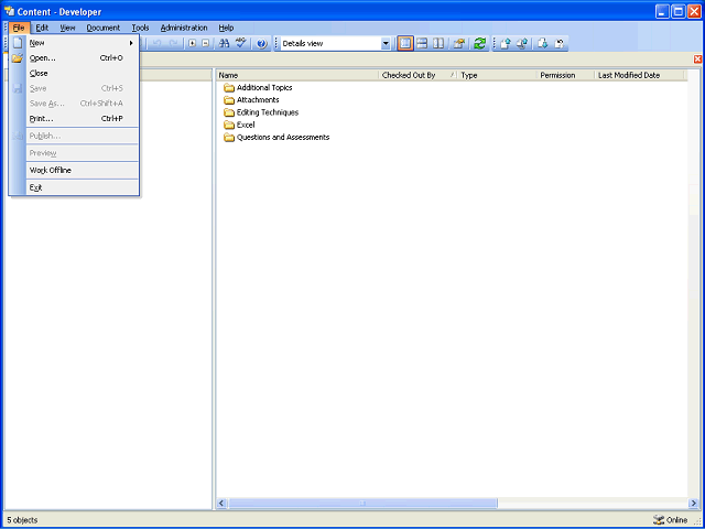 Screen image of this step