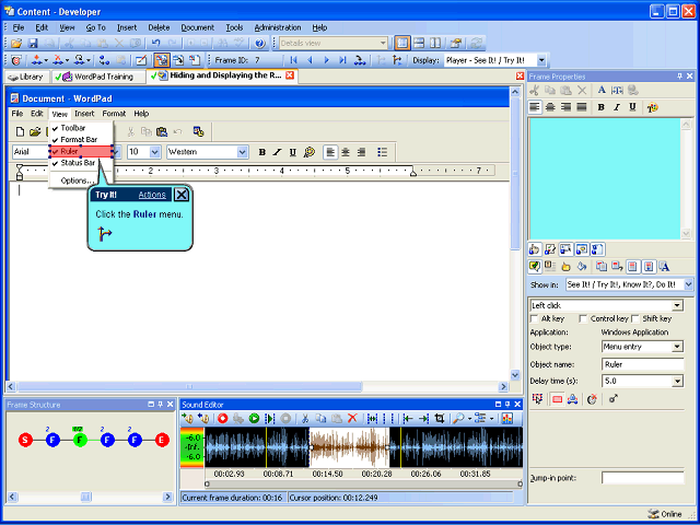 Screen image of this step