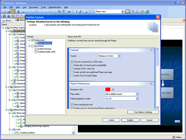 Screen image of this step Screen image of this step