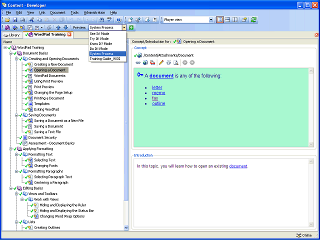Screen image of this step