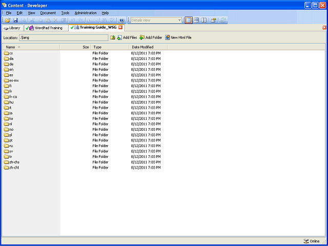 Screen image of this step