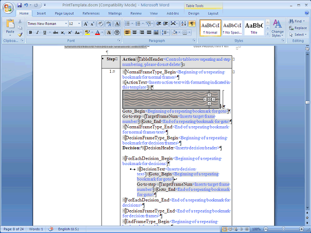 Screen image of this step