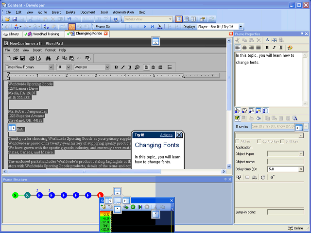 Screen image of this step