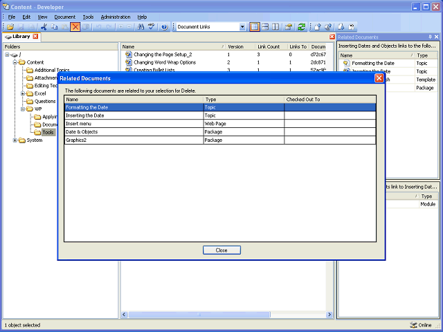 Screen image of this step