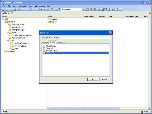 Screen image of this step