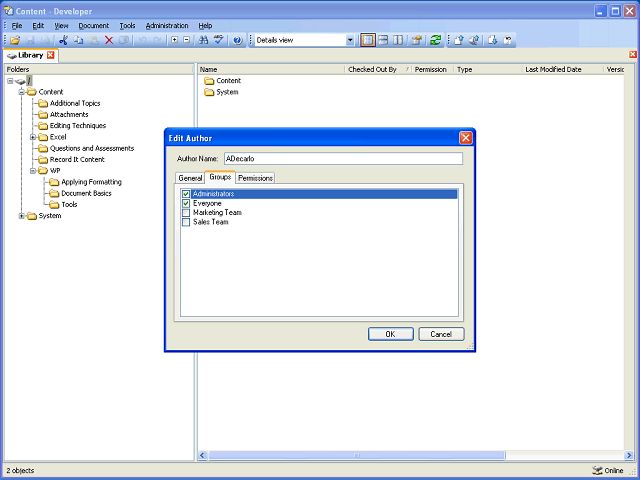 Screen image of this step