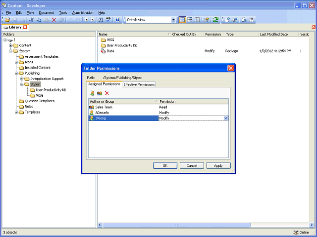 Screen image of this step