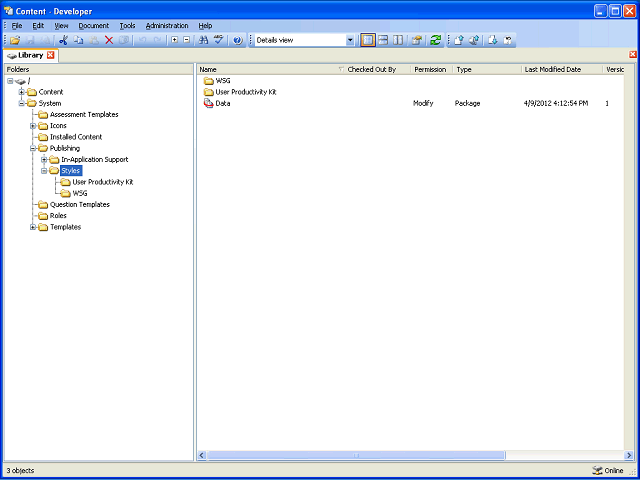 Screen image of this step