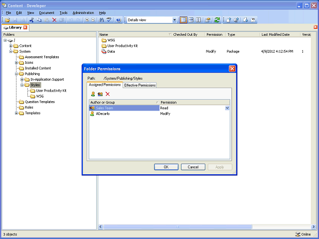Screen image of this step