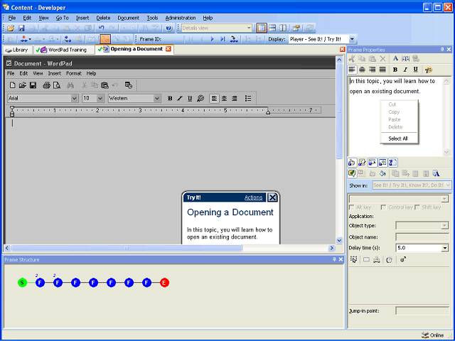 Screen image of this step