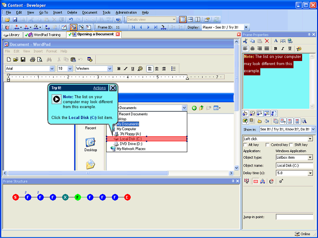 Screen image of this step Screen image of this step